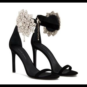 Authentic Guiseppe Zanotti Suede Sandal